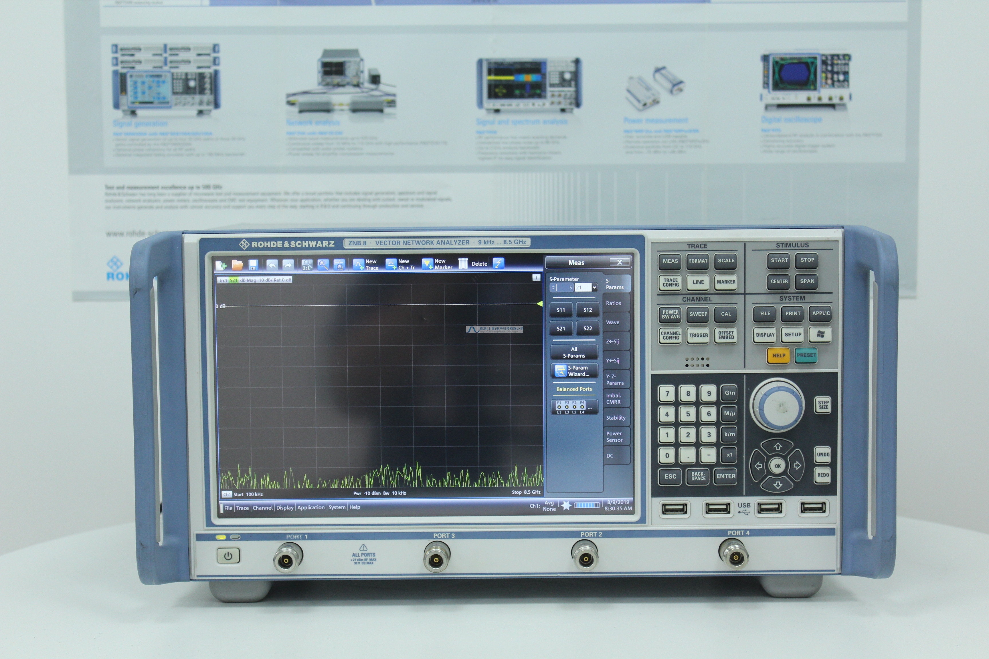 R&S ZNB8 矢量網絡分析儀